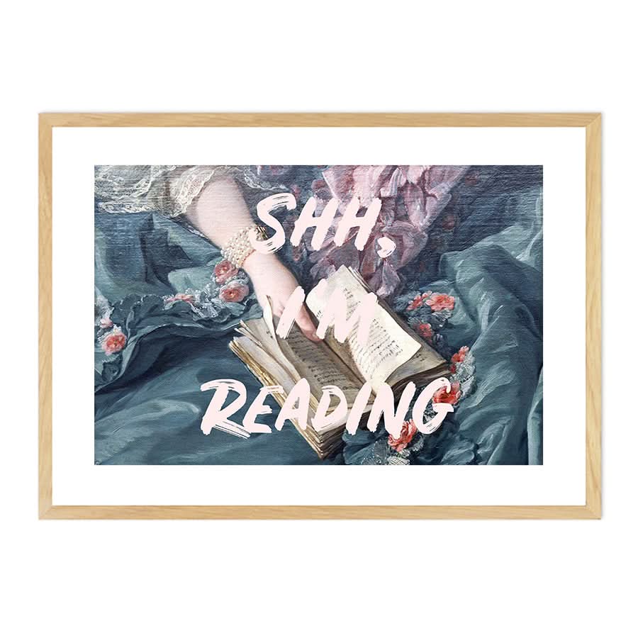 I'm Reading by Grace Digital Art