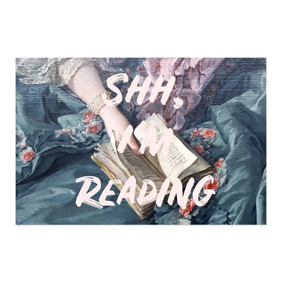 I'm Reading by Grace Digital Art
