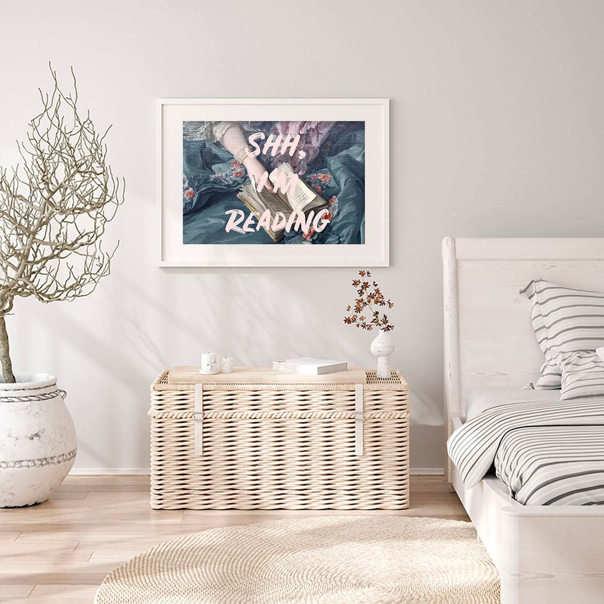 I'm Reading by Grace Digital Art