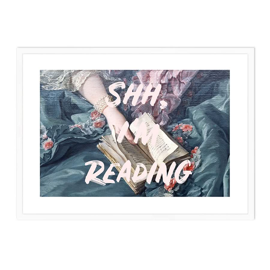 I'm Reading by Grace Digital Art