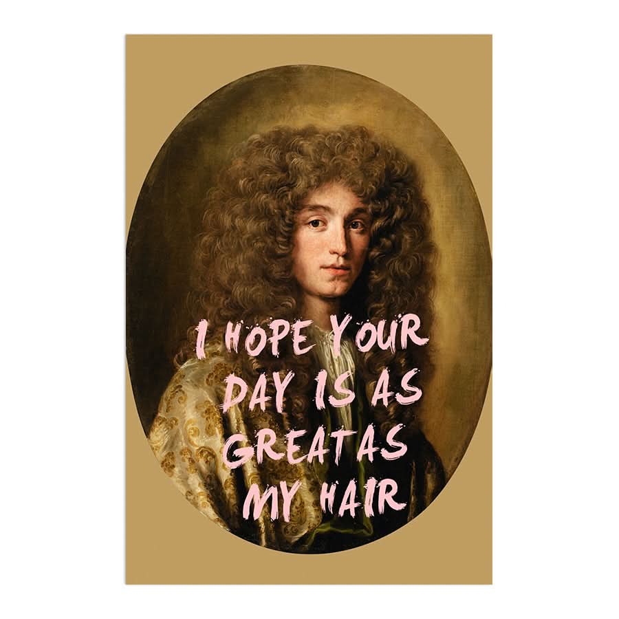 Great Hair by Grace Digital Art