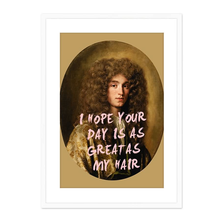 Great Hair by Grace Digital Art