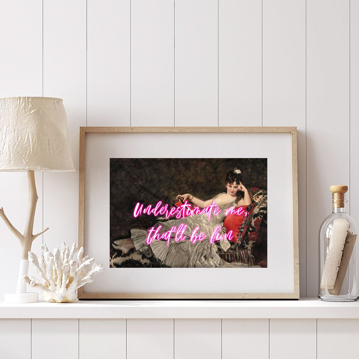 Underestimate Me by Grace Digital Art