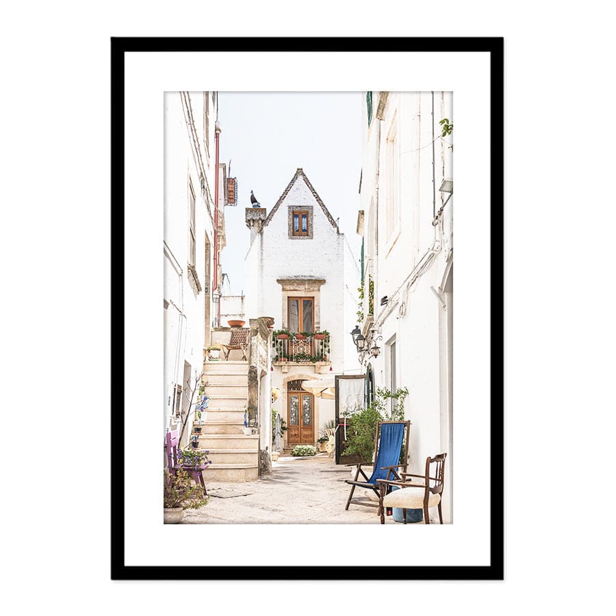 Alley in Locorotondo Italy by Photolovers
