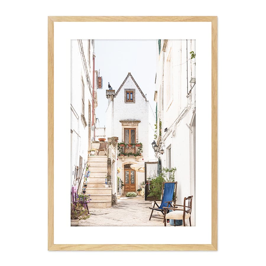 Alley in Locorotondo Italy by Photolovers