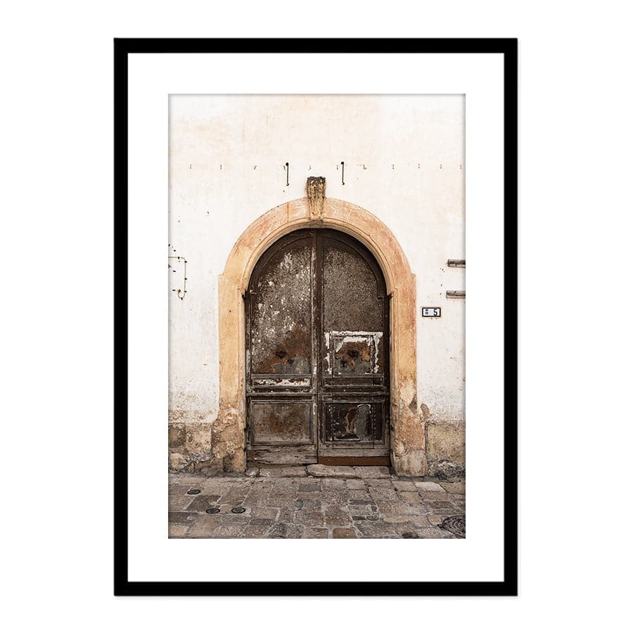 Old Brown Door - Gallipoli, Italy by Photolovers