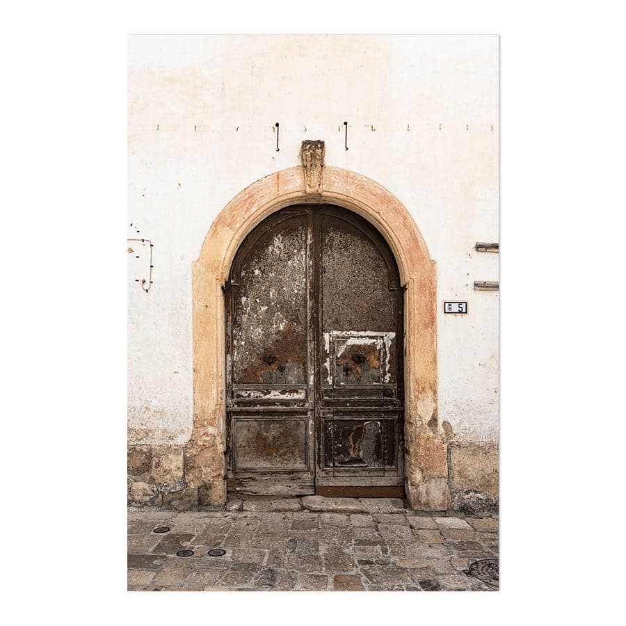 Old Brown Door - Gallipoli, Italy by Photolovers