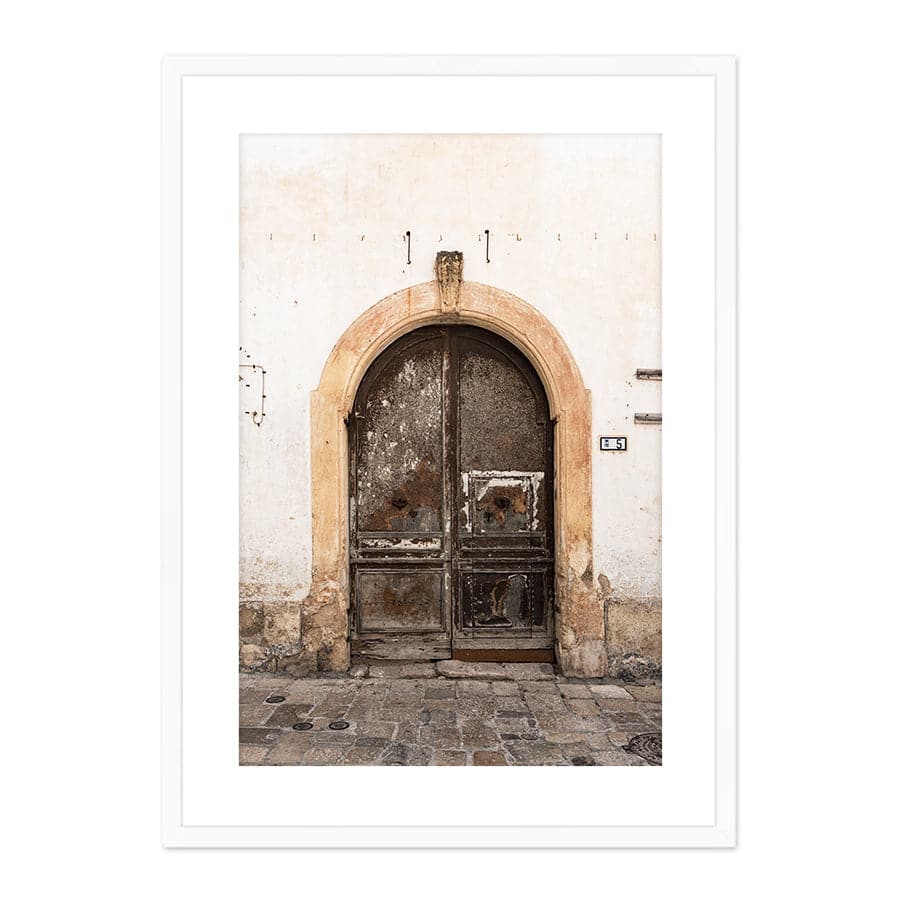 Old Brown Door - Gallipoli, Italy by Photolovers