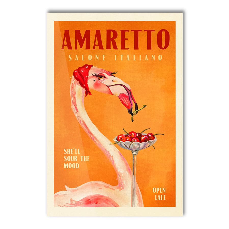 Amaretto Flamingo by The Whiskey Ginger
