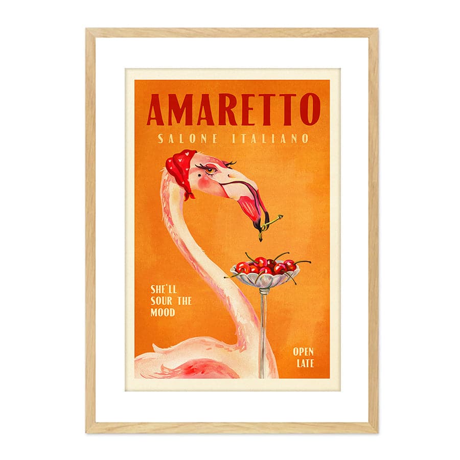 Amaretto Flamingo by The Whiskey Ginger