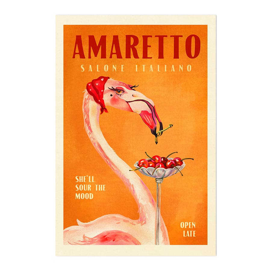 Amaretto Flamingo by The Whiskey Ginger