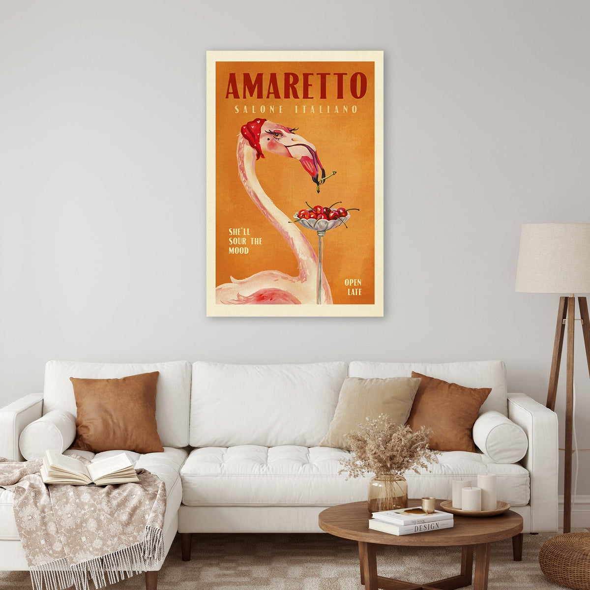 Amaretto Flamingo by The Whiskey Ginger