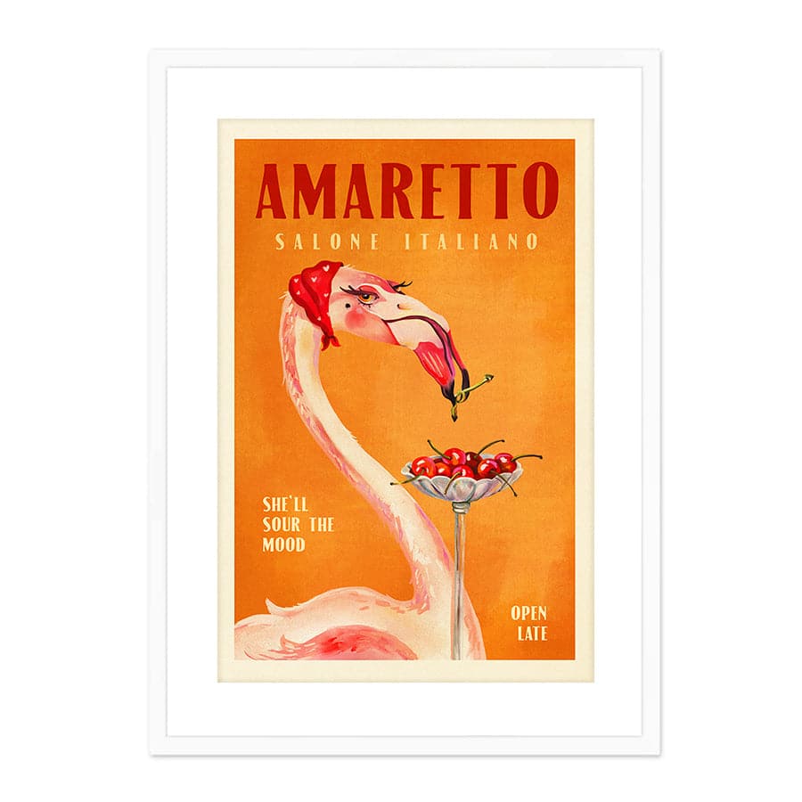 Amaretto Flamingo by The Whiskey Ginger