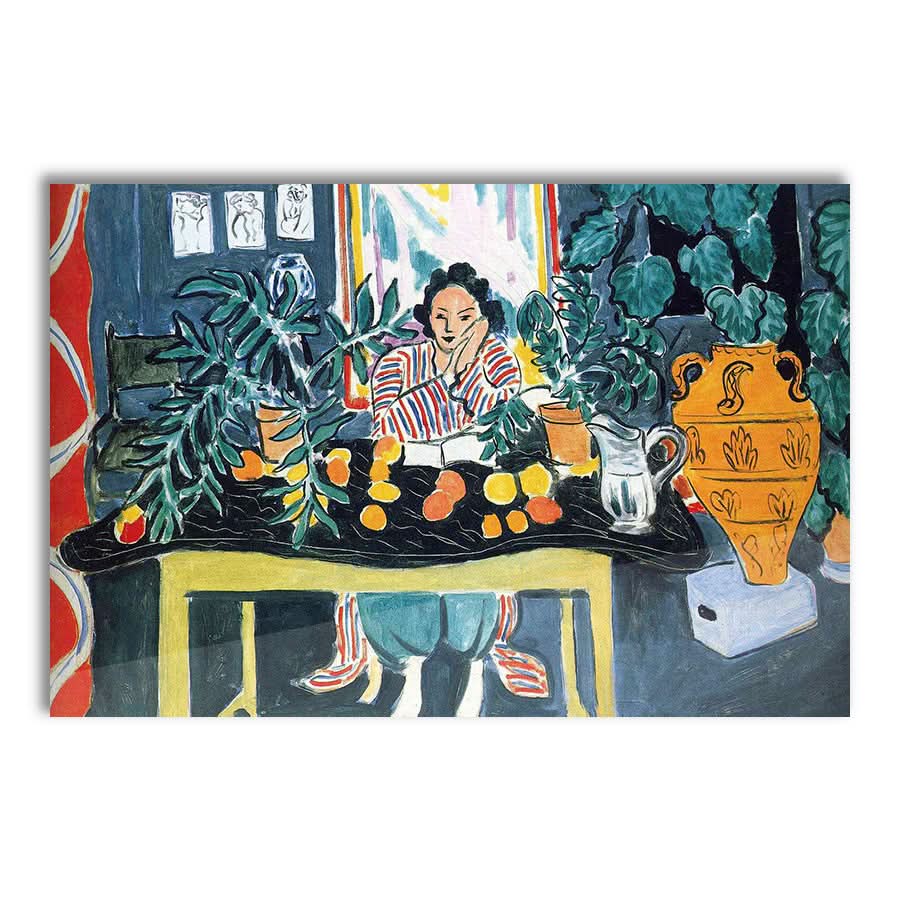 Interior with Etruscan Vase 1940 by Henri Matisse