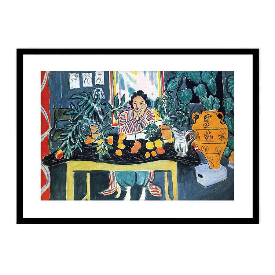 Interior with Etruscan Vase 1940 by Henri Matisse