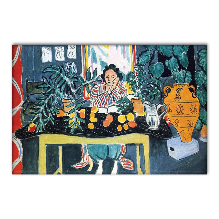 Interior with Etruscan Vase 1940 by Henri Matisse