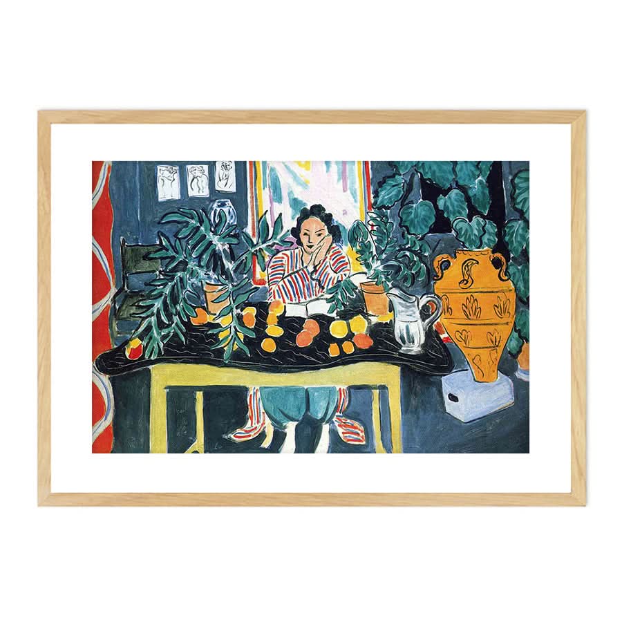 Interior with Etruscan Vase 1940 by Henri Matisse