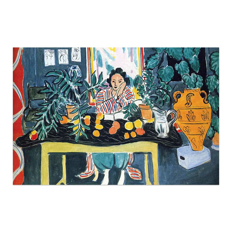 Interior with Etruscan Vase 1940 by Henri Matisse