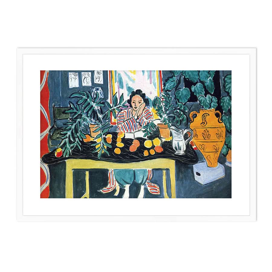 Interior with Etruscan Vase 1940 by Henri Matisse