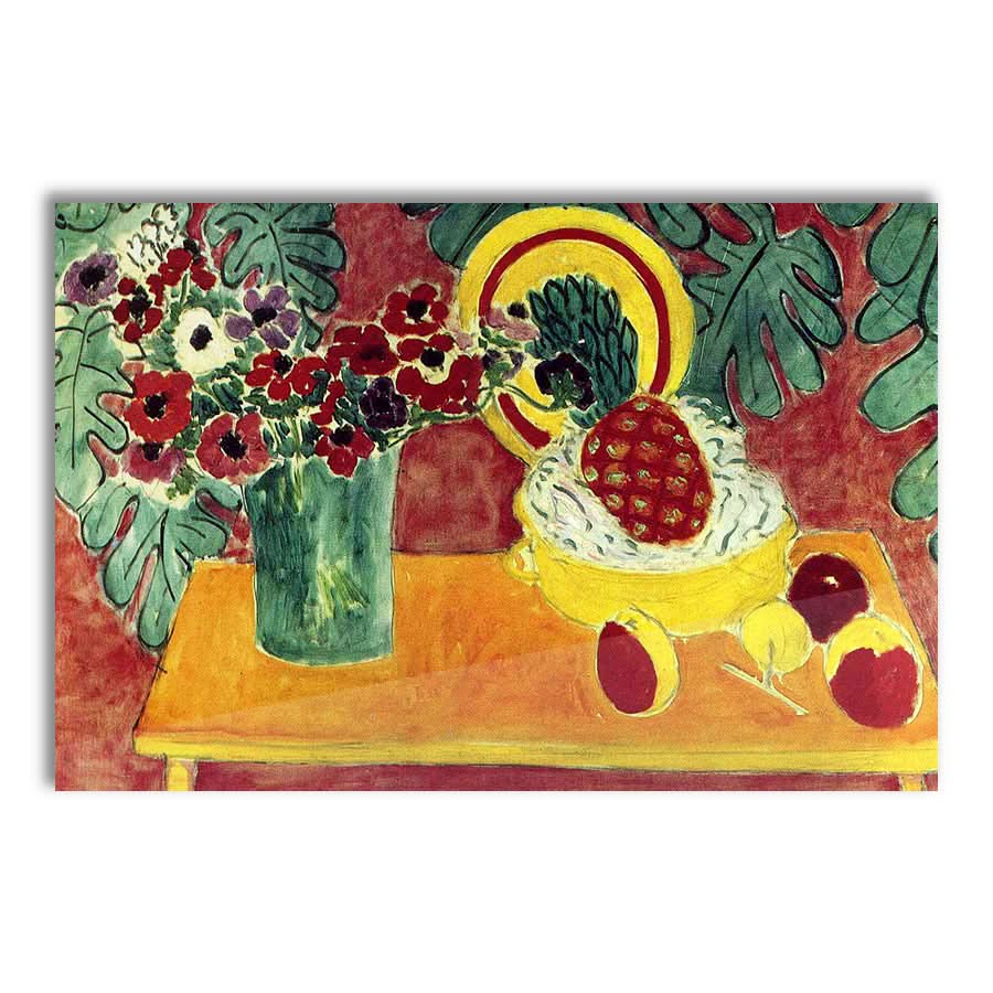 Pineapple and Anemones 1940 by Henri Matisse