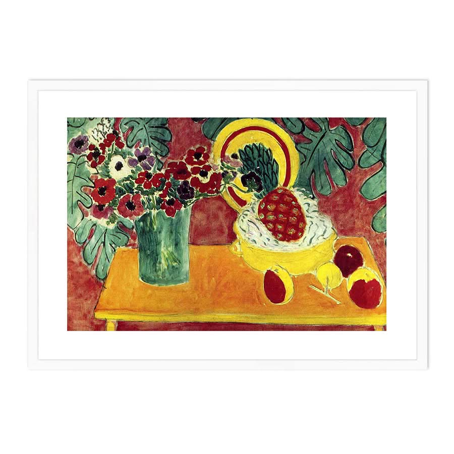 Pineapple and Anemones 1940 by Henri Matisse
