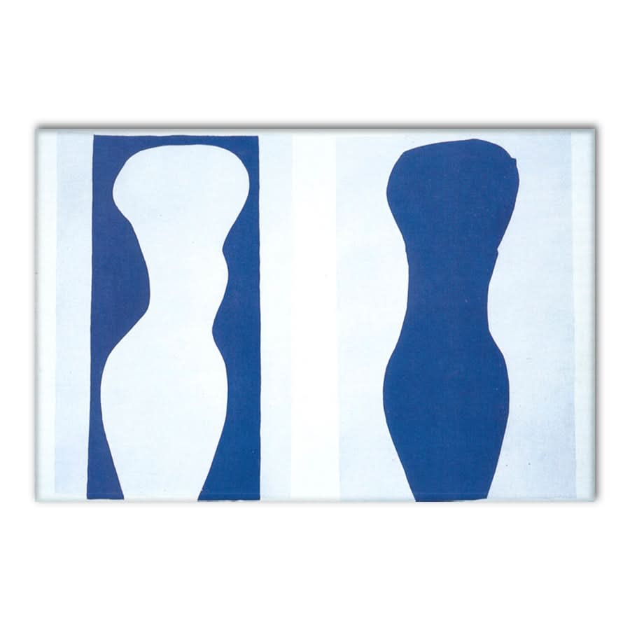White and Blue Torso 1944 by Henri Matisse