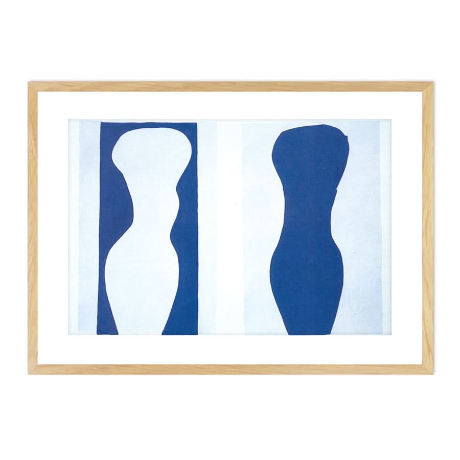 White and Blue Torso 1944 by Henri Matisse