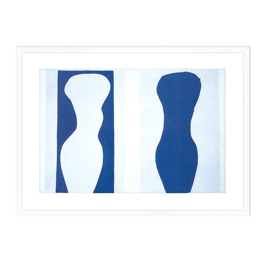 White and Blue Torso 1944 by Henri Matisse