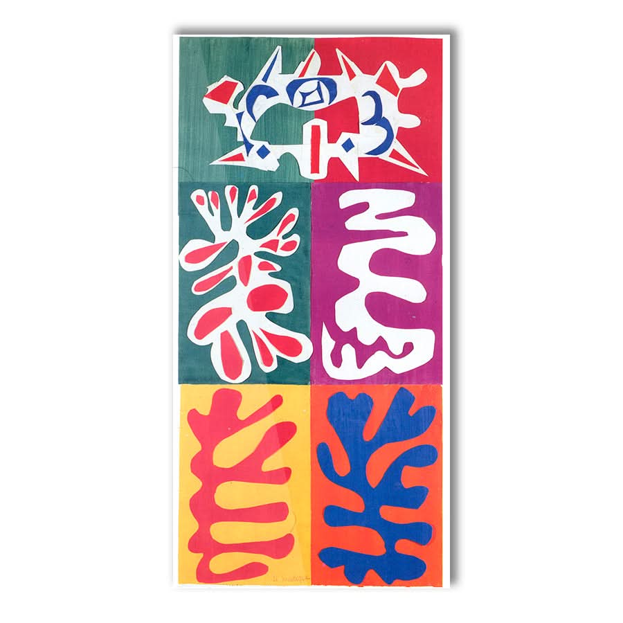 Panel with Mask 1947 by Henri Matisse
