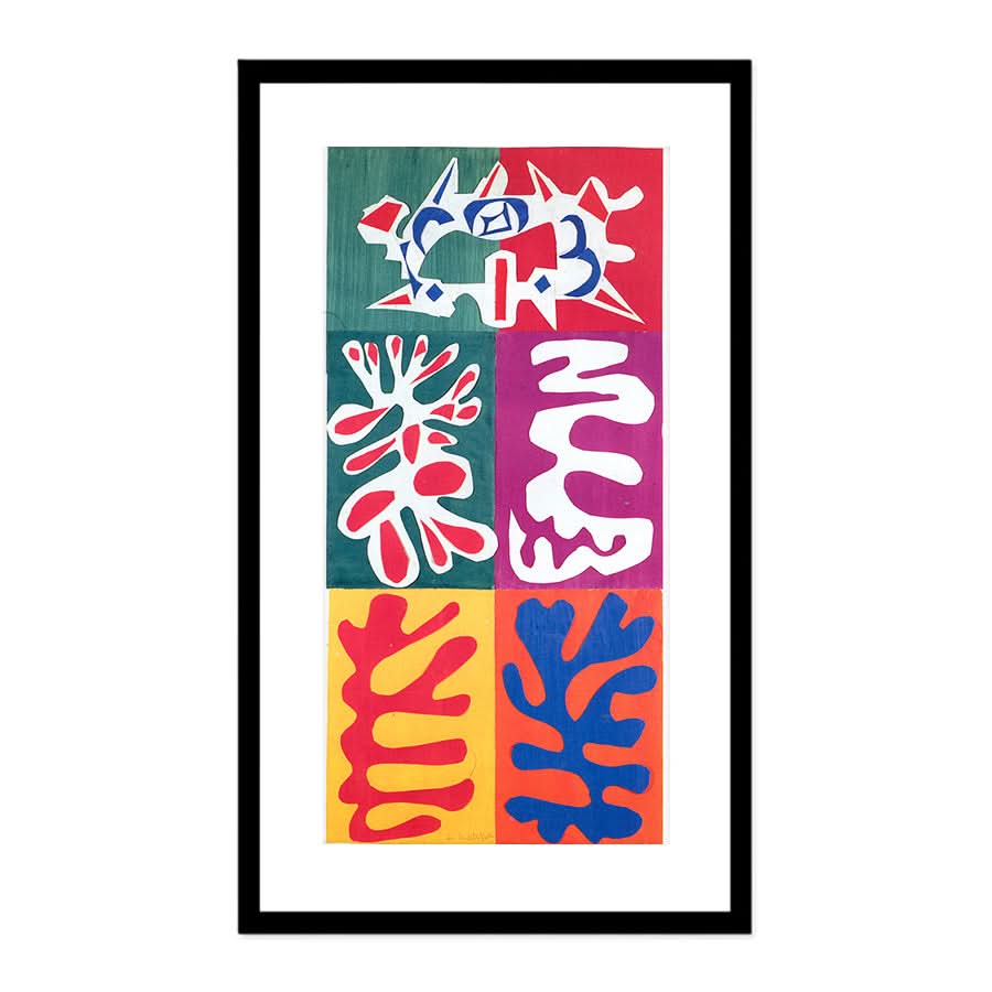 Panel with Mask 1947 by Henri Matisse