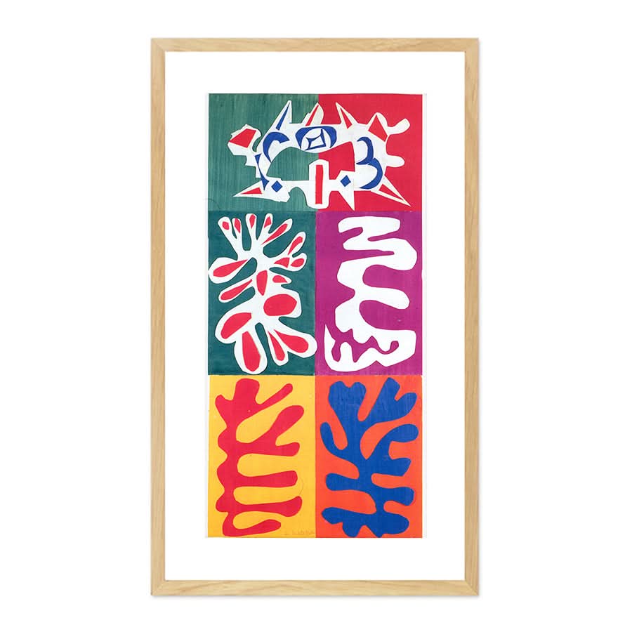 Panel with Mask 1947 by Henri Matisse