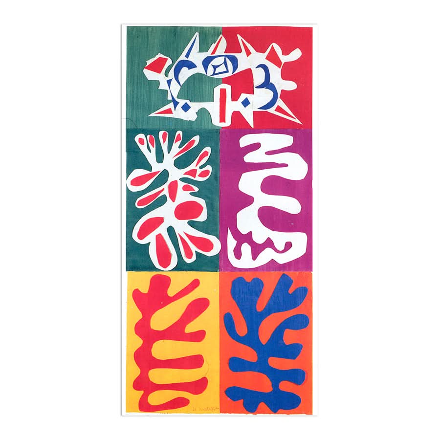 Panel with Mask 1947 by Henri Matisse