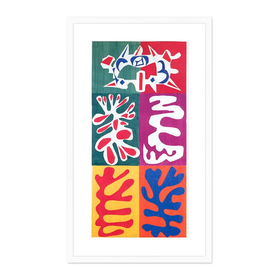 Panel with Mask 1947 by Henri Matisse