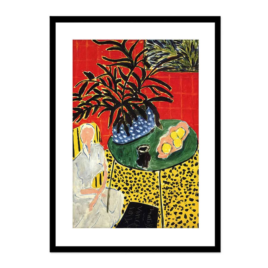 Interior with Black Fern 1948 by Henri Matisse