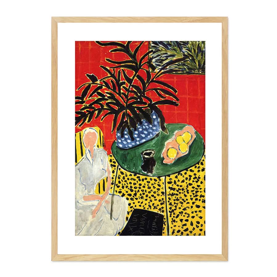 Interior with Black Fern 1948 by Henri Matisse