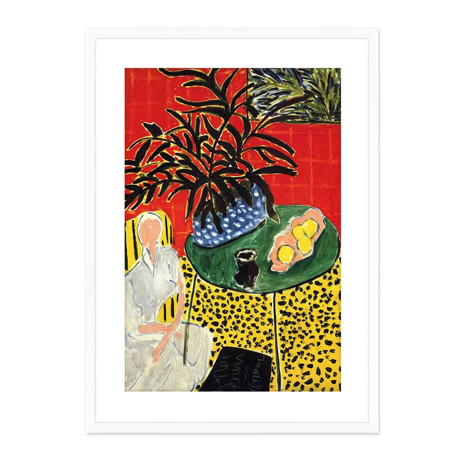 Interior with Black Fern 1948 by Henri Matisse
