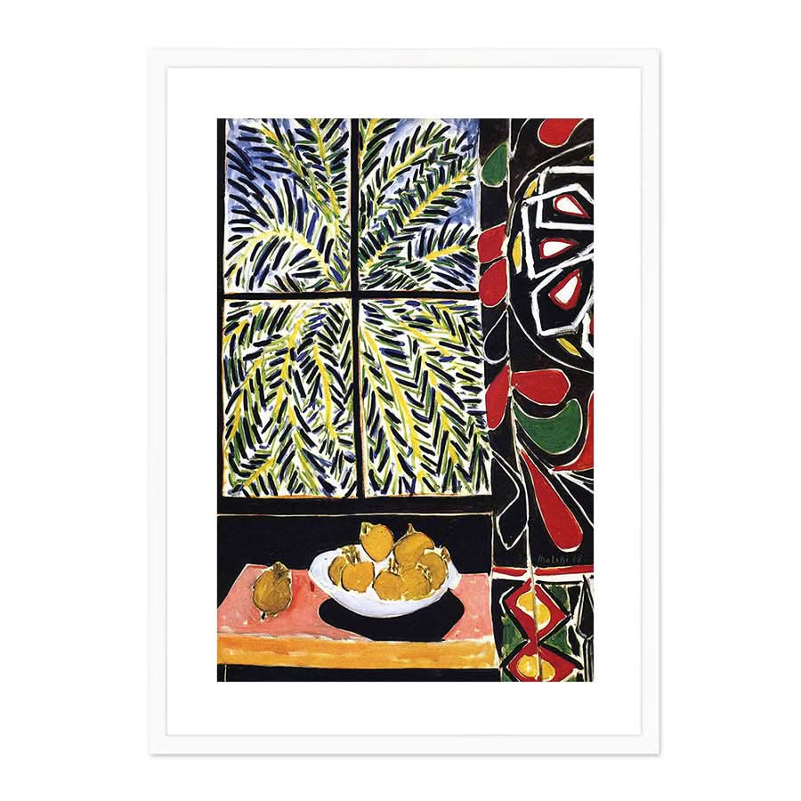 Interior with Egyptian Curtain 1948 by Henri Matisse