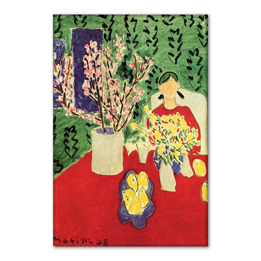 Plum Blossoms 1948 by Henri Matisse