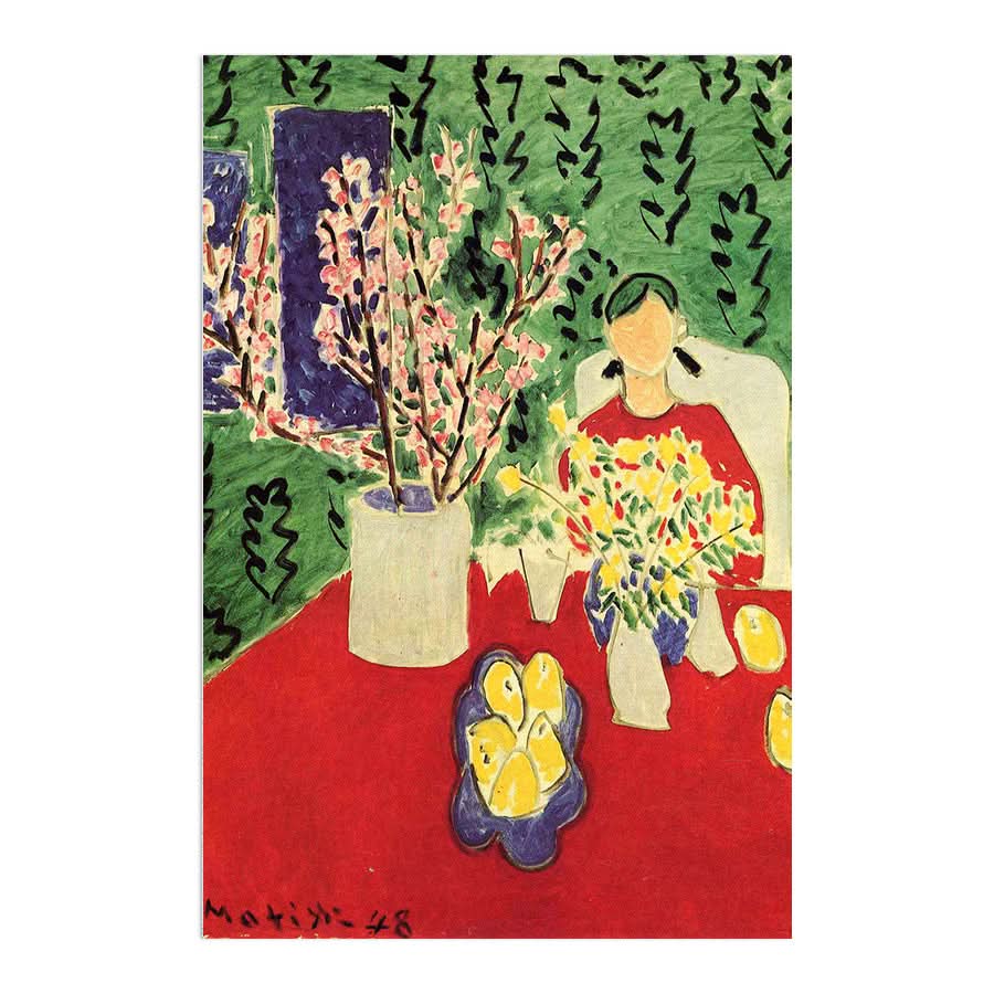 Plum Blossoms 1948 by Henri Matisse
