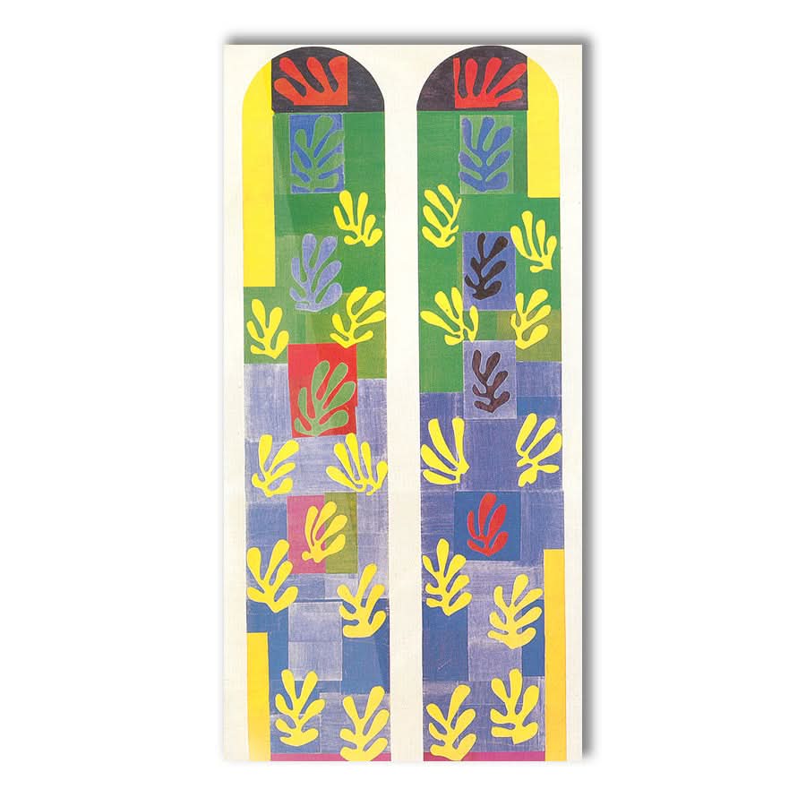 Window of Rosary Chapel 1949 by Henri Matisse