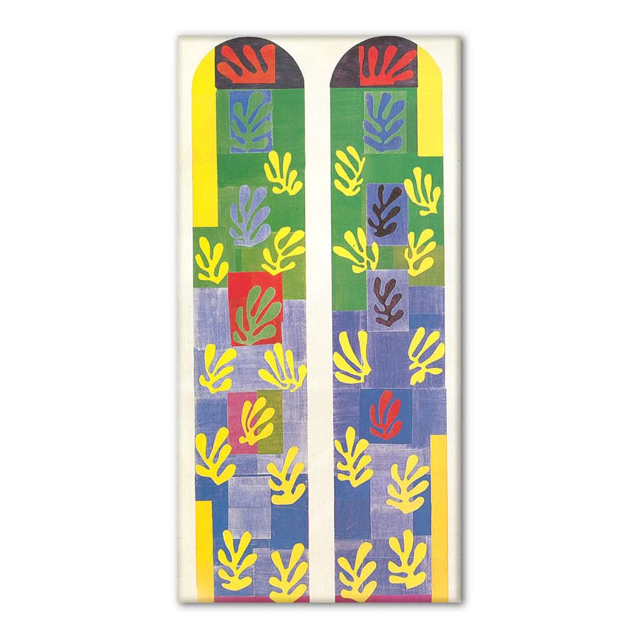 Window of Rosary Chapel 1949 by Henri Matisse