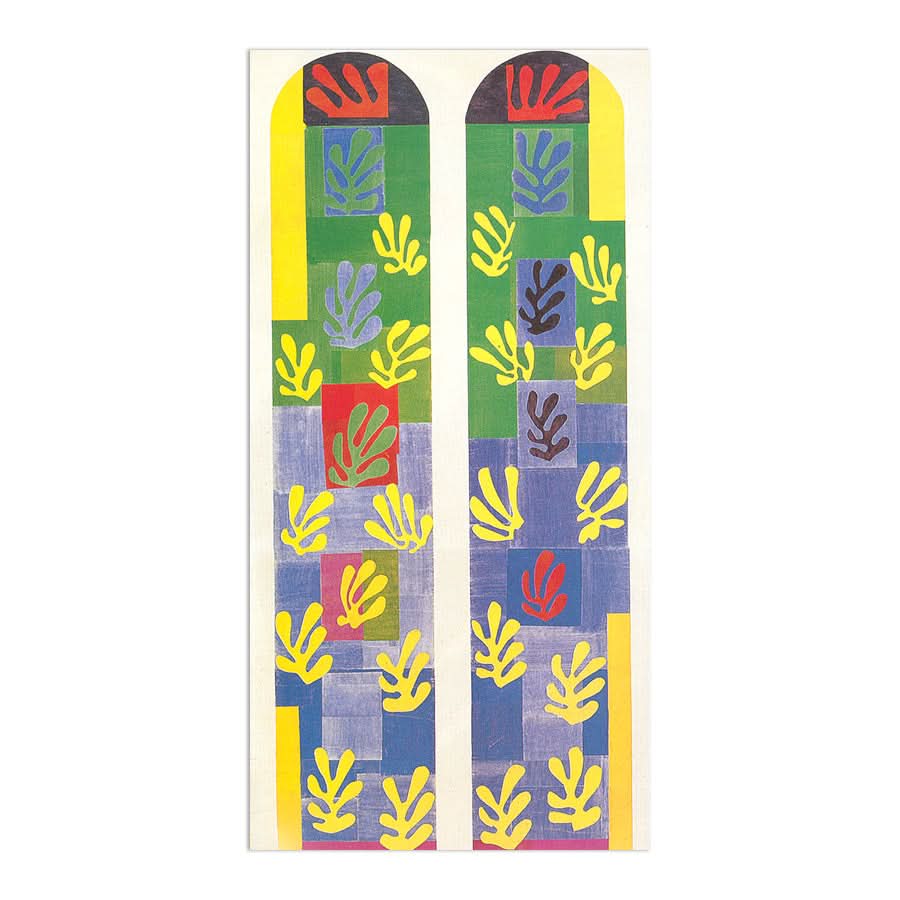 Window of Rosary Chapel 1949 by Henri Matisse