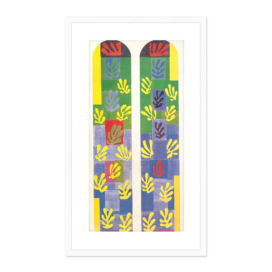 Window of Rosary Chapel 1949 by Henri Matisse