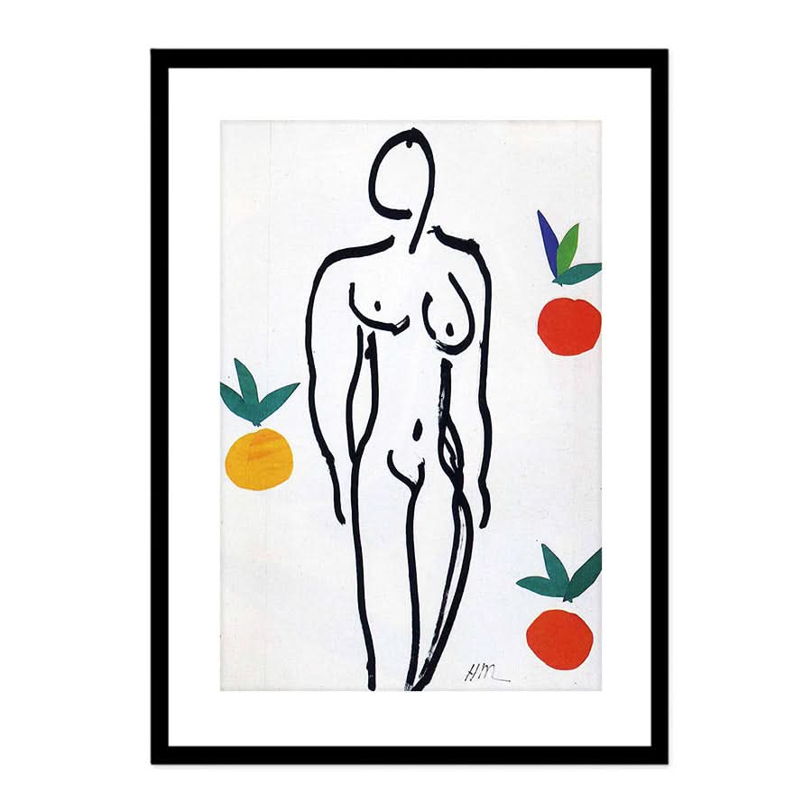 Nude with Oranges 1951 by Henri Matisse