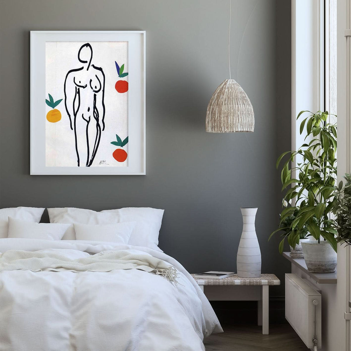 Nude with Oranges 1951 by Henri Matisse