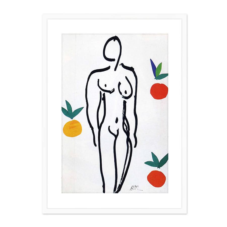 Nude with Oranges 1951 by Henri Matisse