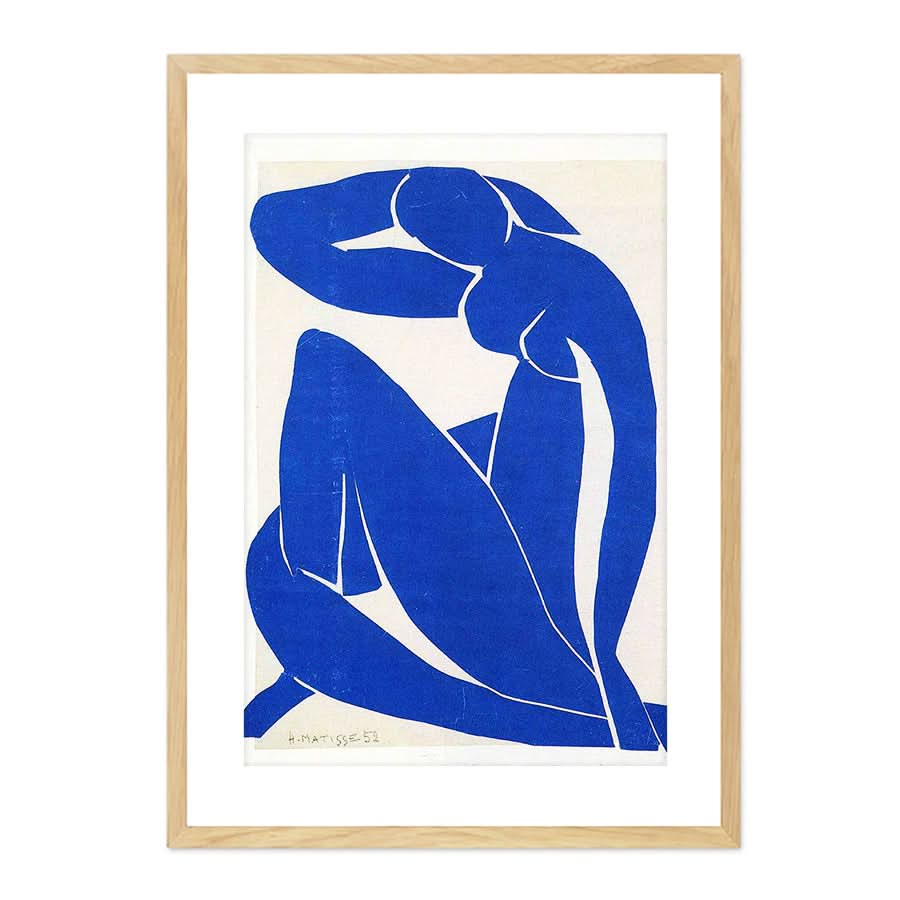 Blue Nude I 1952 by Henri Matisse