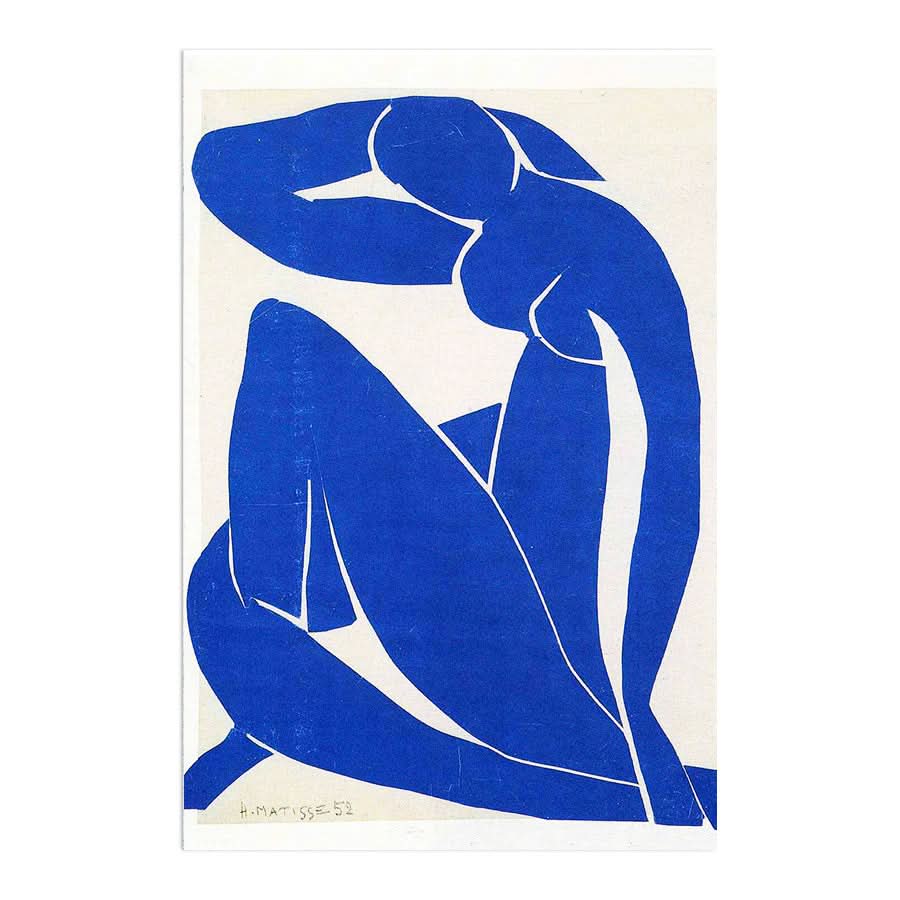 Blue Nude I 1952 by Henri Matisse