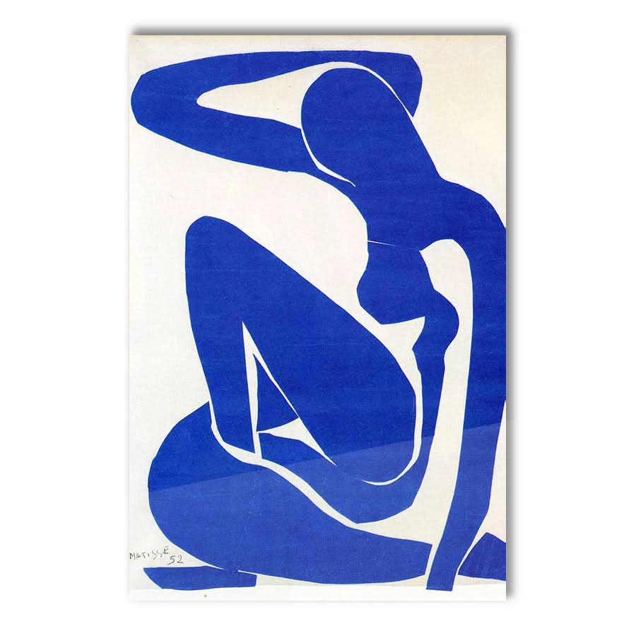 Blue Nude II 1952 by Henri Matisse