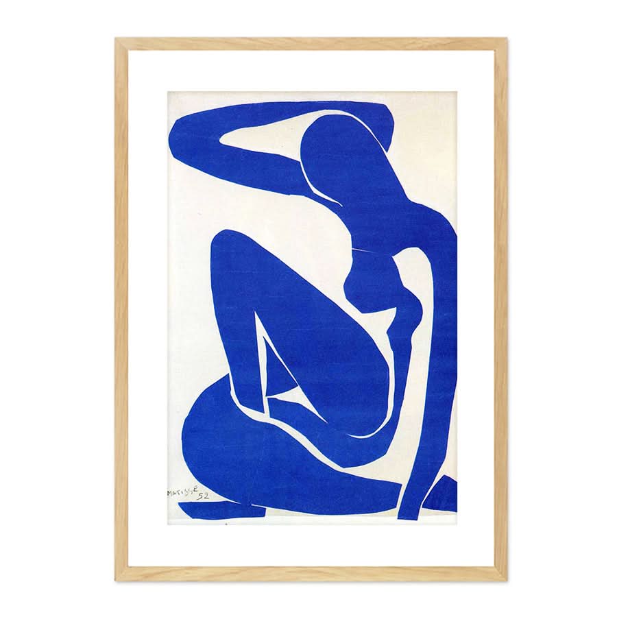 Blue Nude II 1952 by Henri Matisse